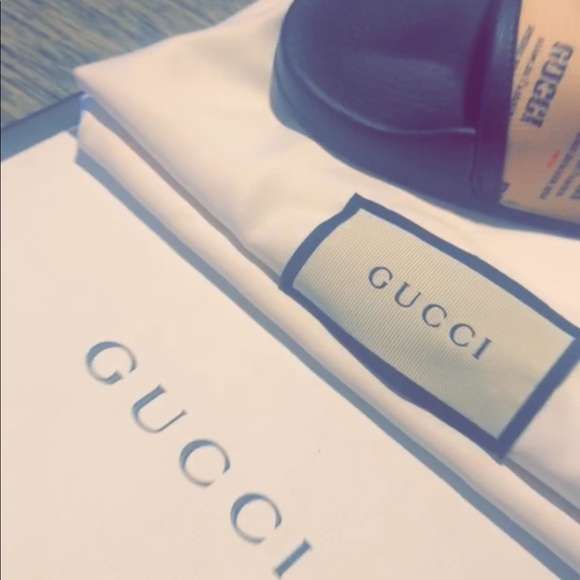 Gucci Slides,only been out the box 3 times - Picture 2 of 3